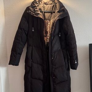 Calvin Klein Performance Long Black Puffer Coat